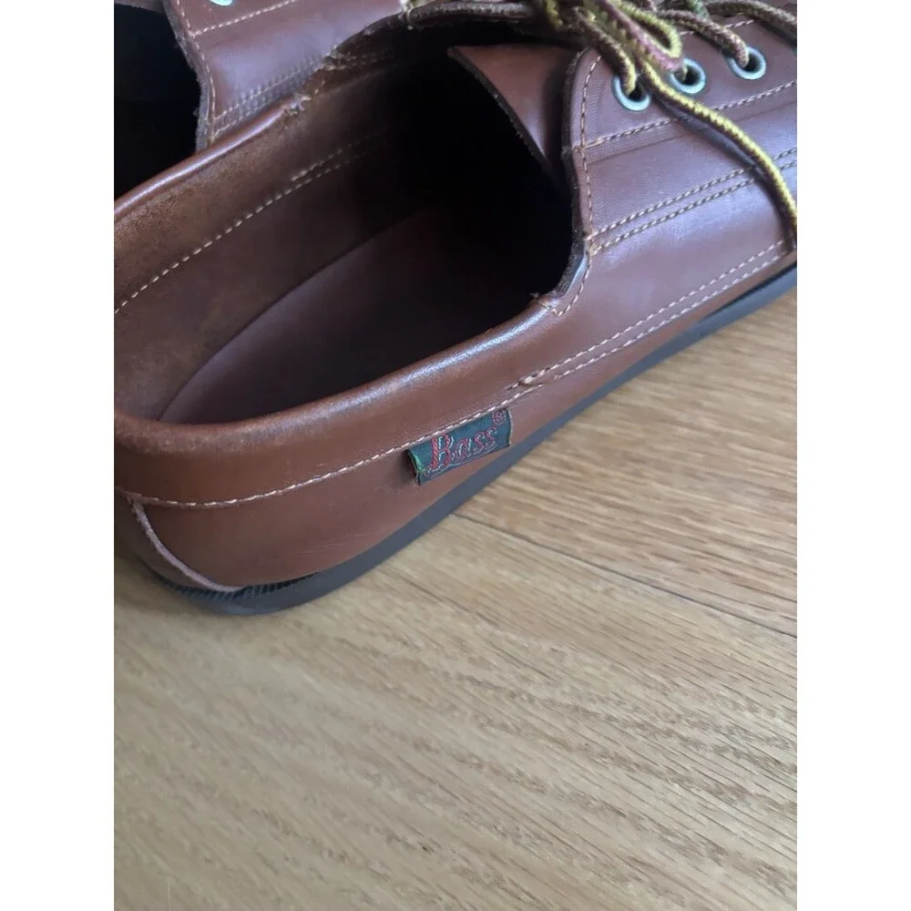 Bass Three Eyelet Camp Moccasin Shoe Size 11.5